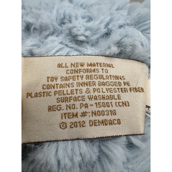 Demdaco Nat & Jules Blue Elephant Plush 12” Soft Stuffed Animal - Picture 7 of 9